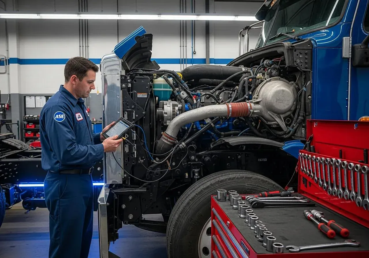 Blog post: How Truck Diagnostic Tools Reduce Diesel Truck Downtime